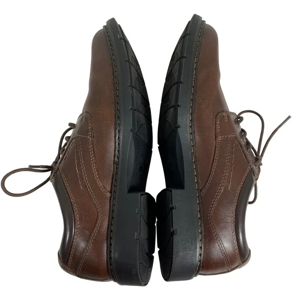 DOCKERS Shelter Warden Oxford Lace Up Plain Toe Shoes Mens Size 9M VGUC